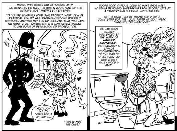 Poor Alan, back when he was poor.